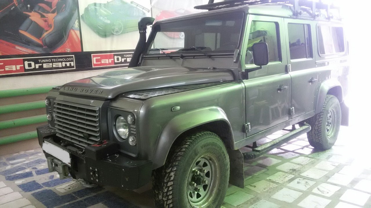 Перетяжка сидений и шумоизоляция салона LAND ROVER